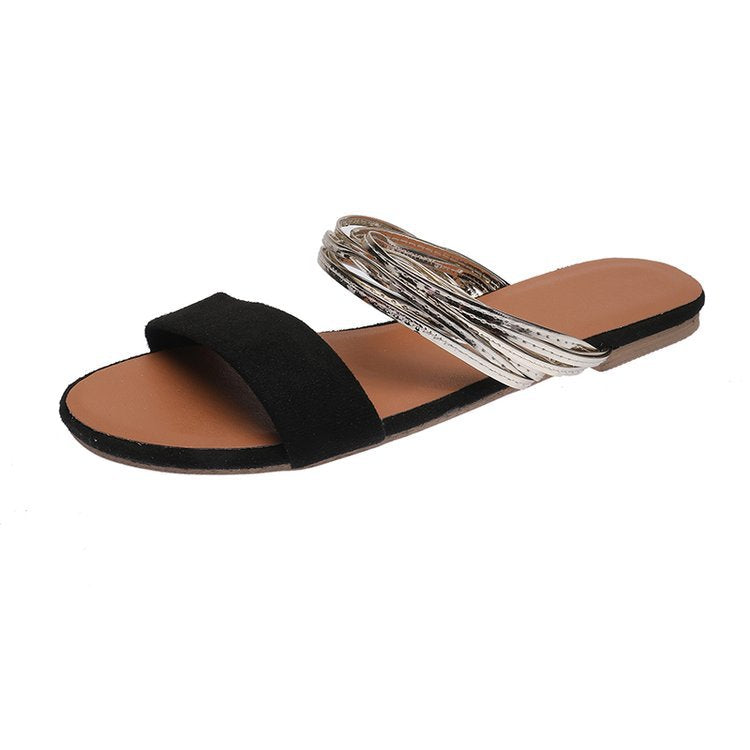 Women's Slip On Flat Sandals