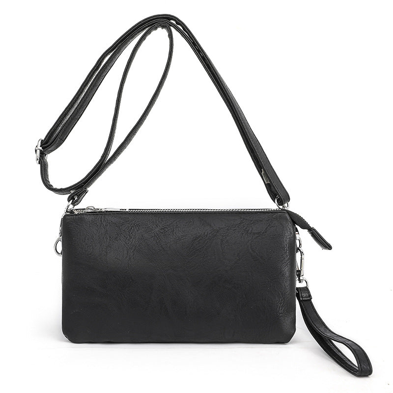 Women's Vegan Leather Clutch Crossbody bag