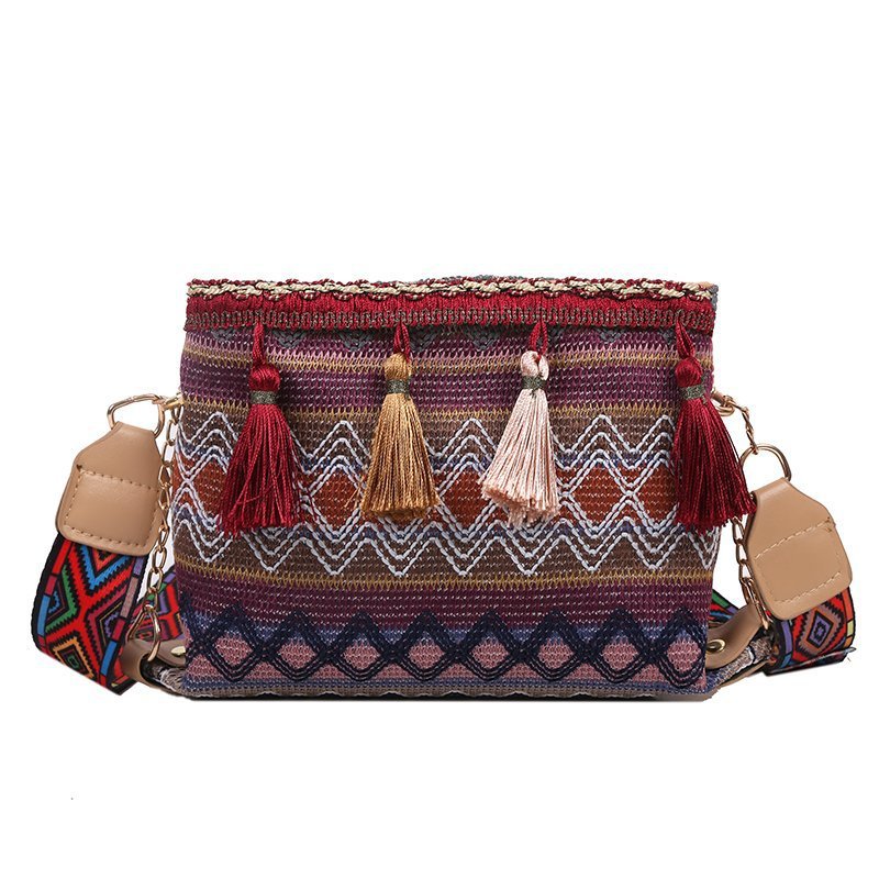 Women's Ethnic Style Casual Shoulder Bag