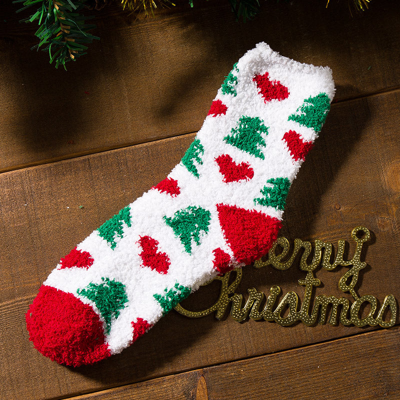 Adult Christmas Cotton Socks(moq:5)