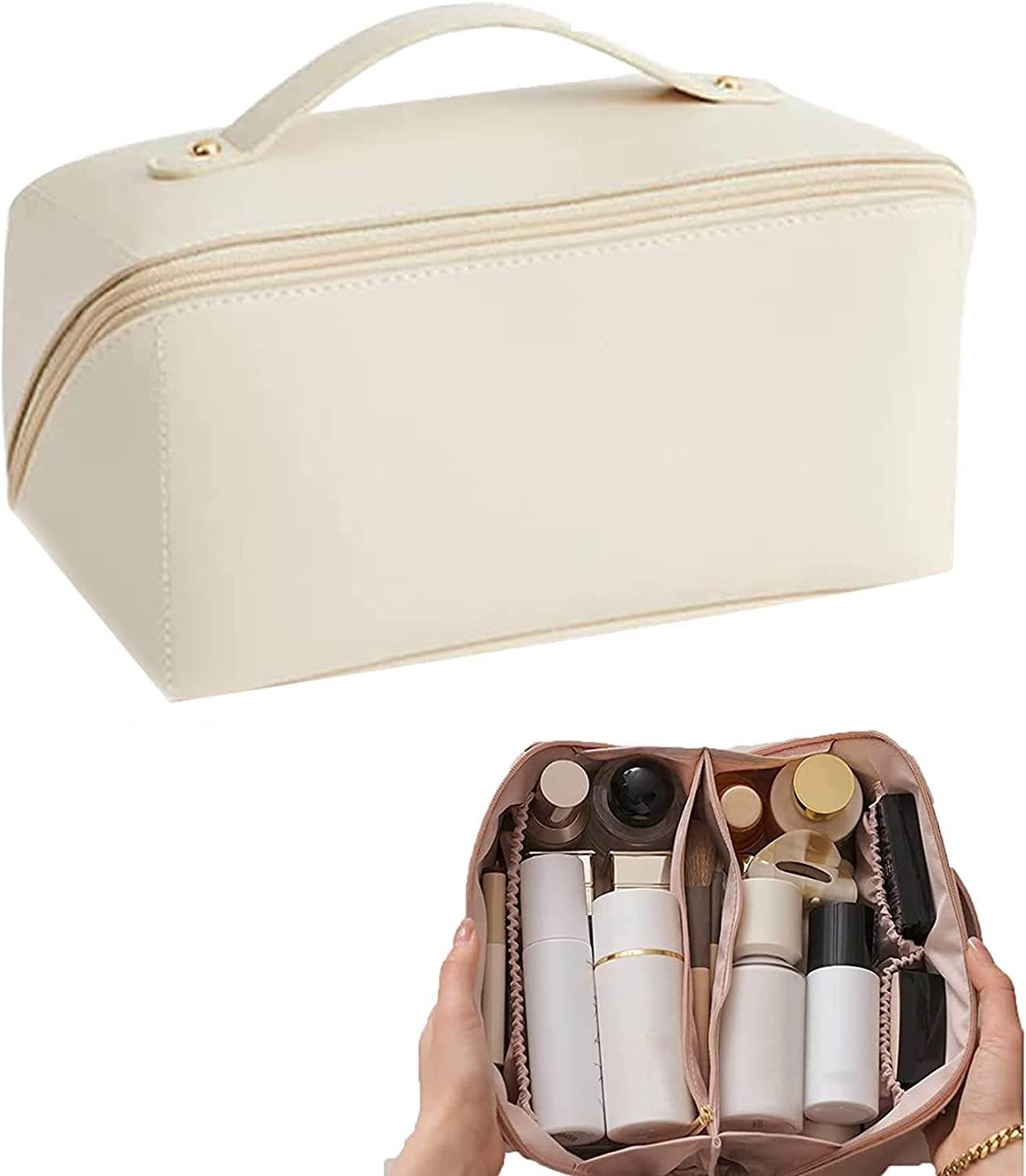 Portable PU Cosmetic Bag