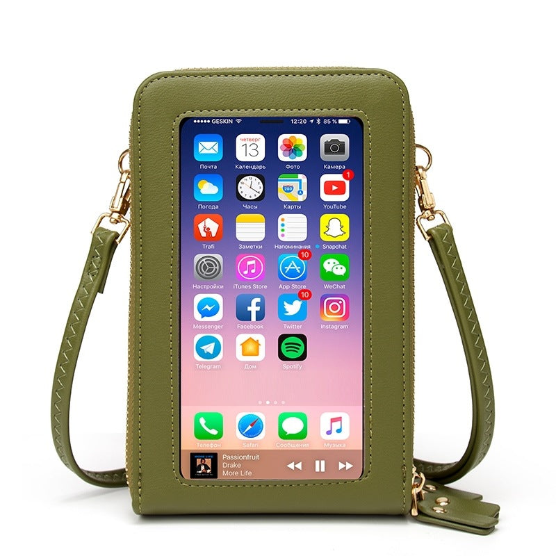 Women's Touch Screen Card Holder Clutch Bag