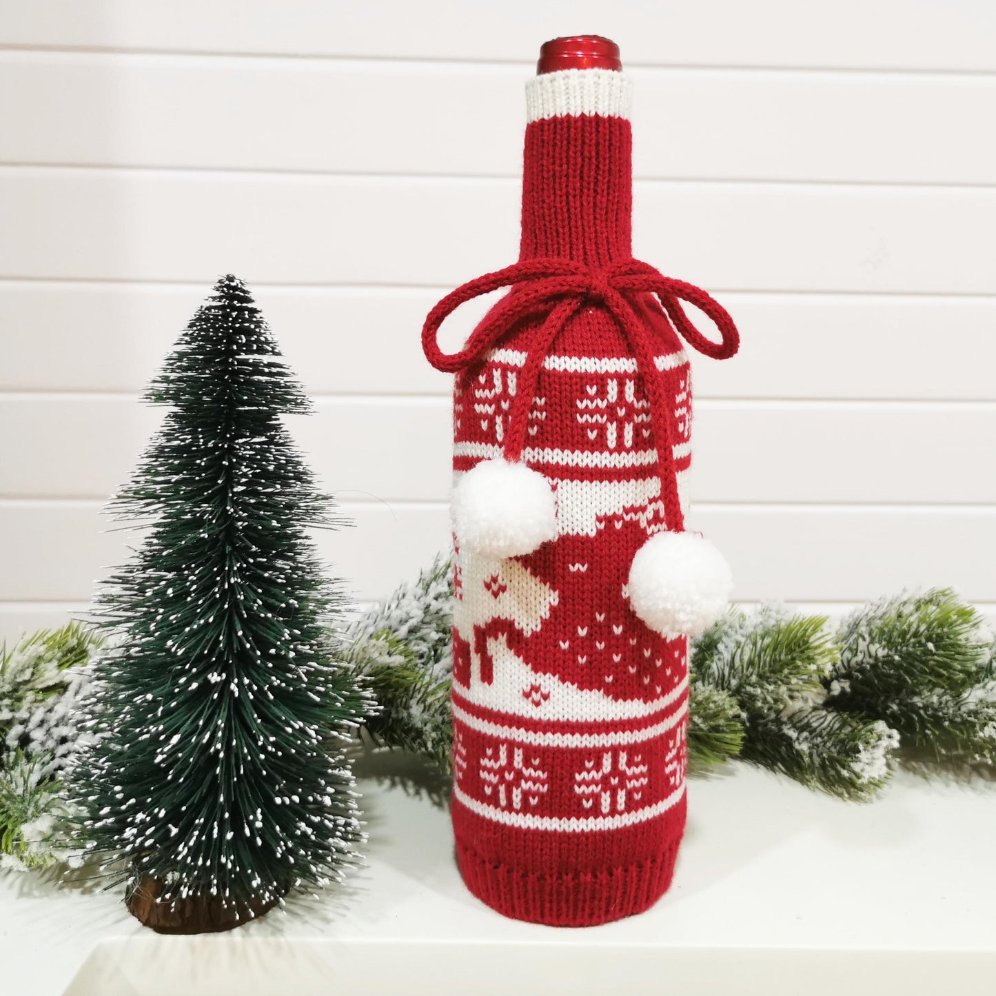 Various Christmas Decoration Wine Bottle Covers