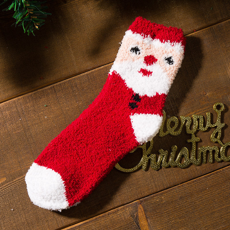 Adult Christmas Cotton Socks(moq:5)