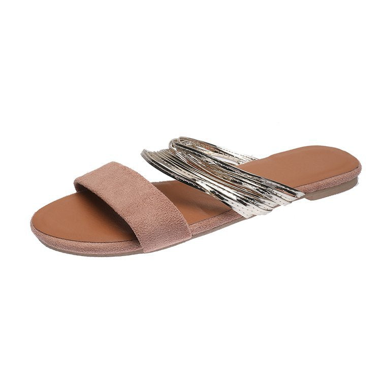 Women's Slip On Flat Sandals