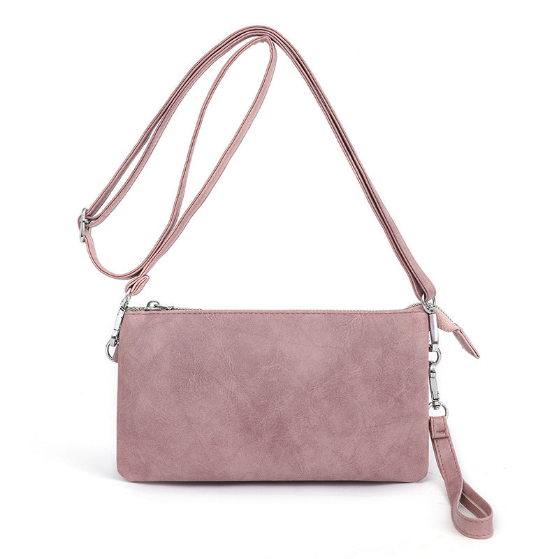 Women's Vegan Leather Clutch Crossbody bag