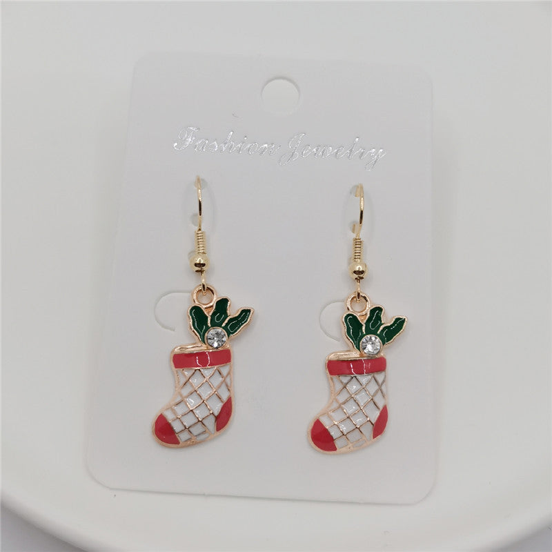 Cute Christmas Earrings - A Set of Three