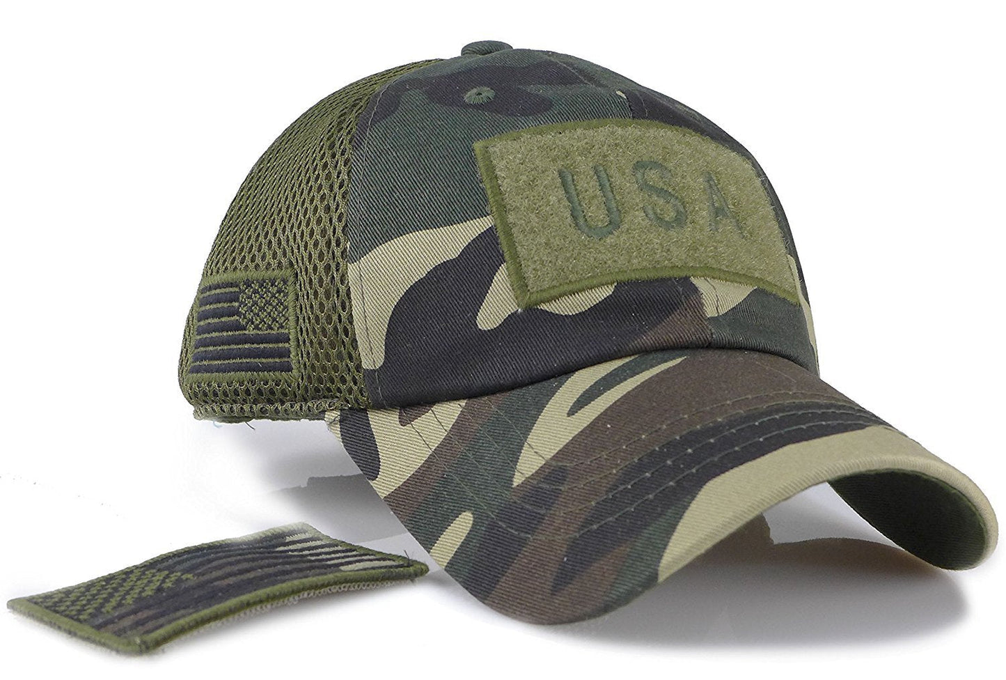 USA Flag Camouflage Baseball Cap