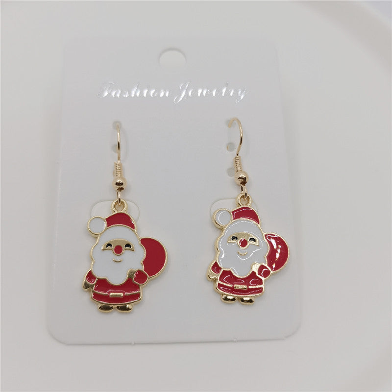 Cute Christmas Earrings - A Set of Three