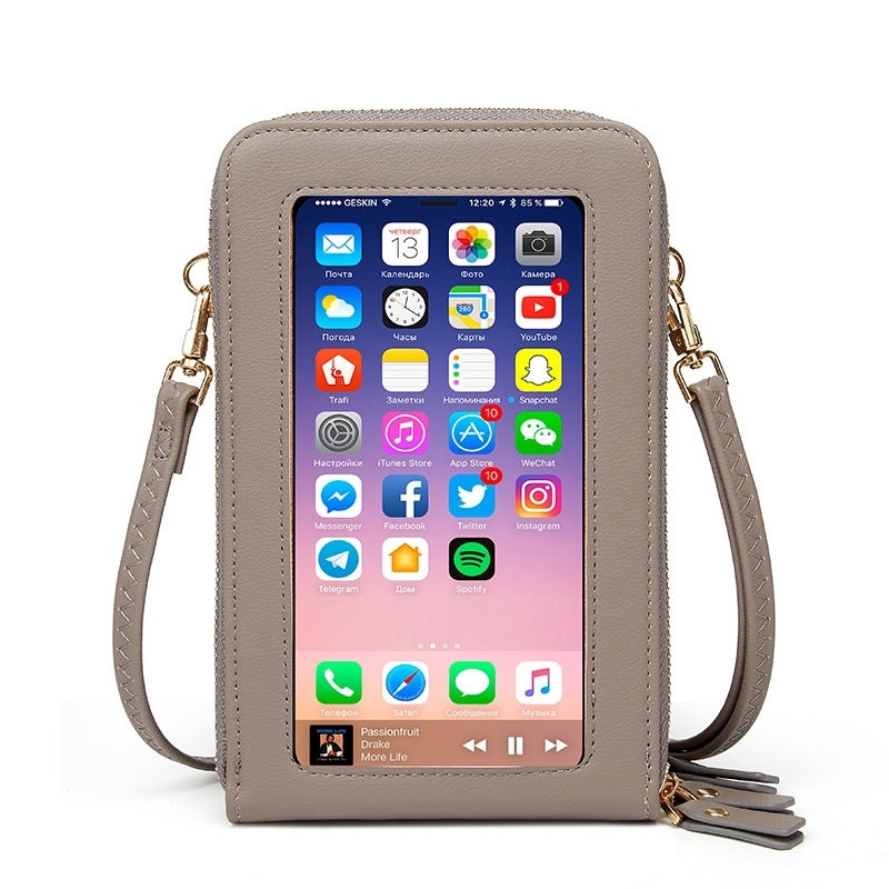 Women's Touch Screen Card Holder Clutch Bag