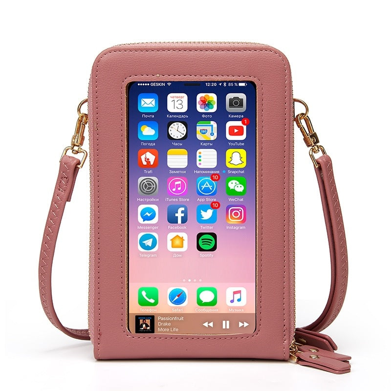 Women's Touch Screen Card Holder Clutch Bag