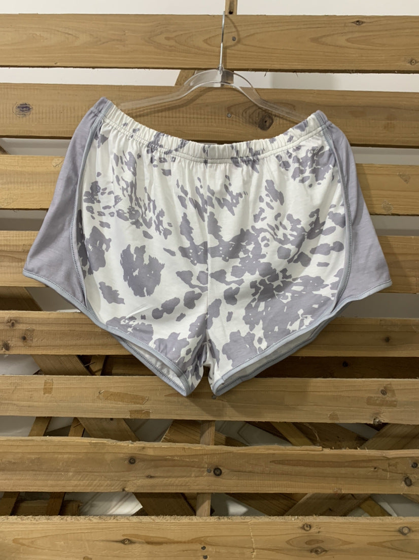 Printed Panel Shorts