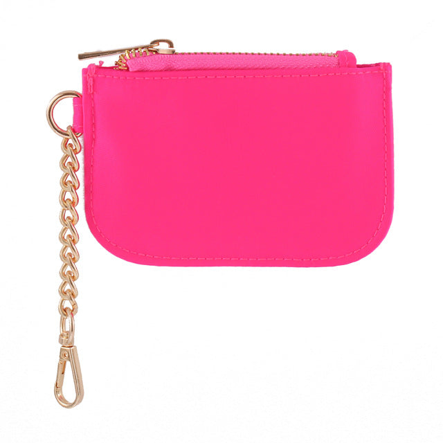 Candy Color Ladies Small Coin Purse Multifunctional Coin Clutch