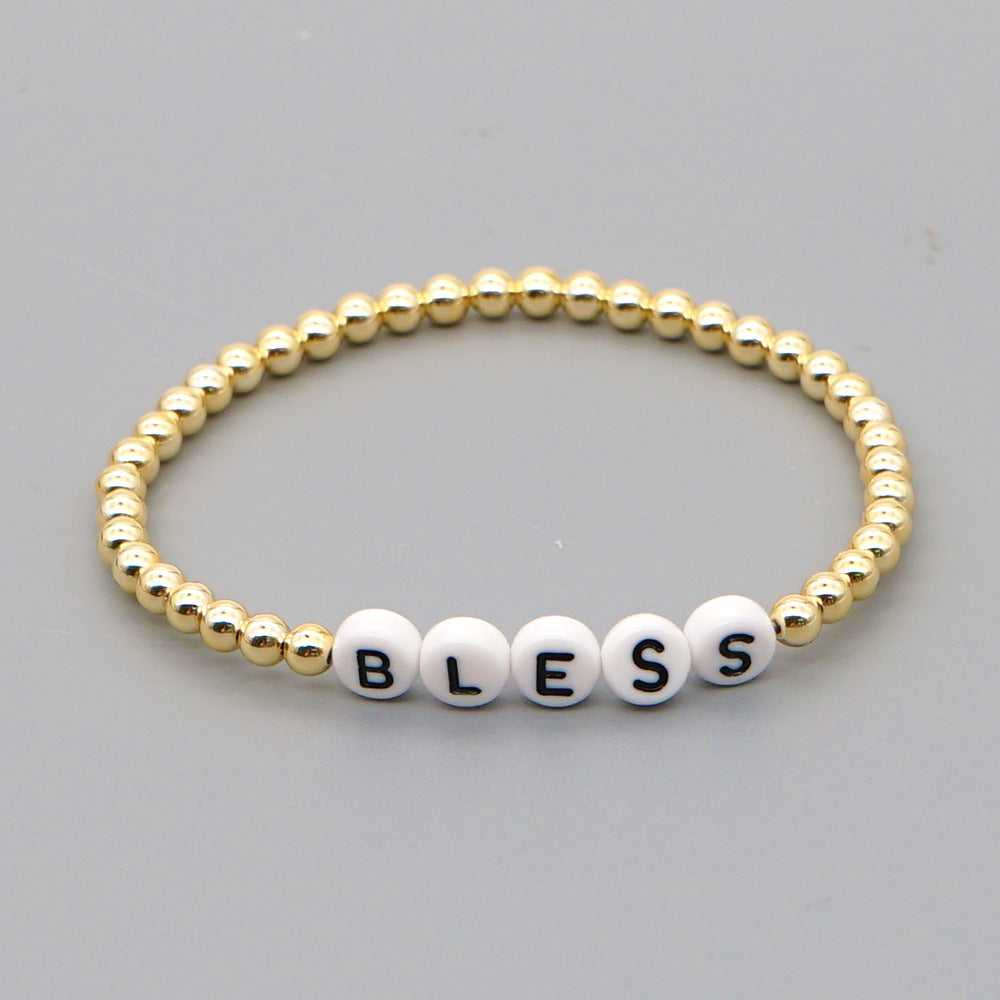 Mother's Day Alphabet Bracelet