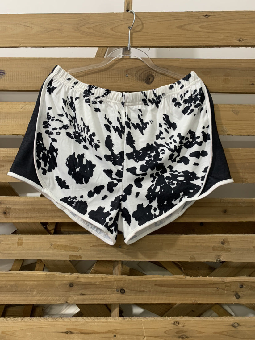 Printed Panel Shorts