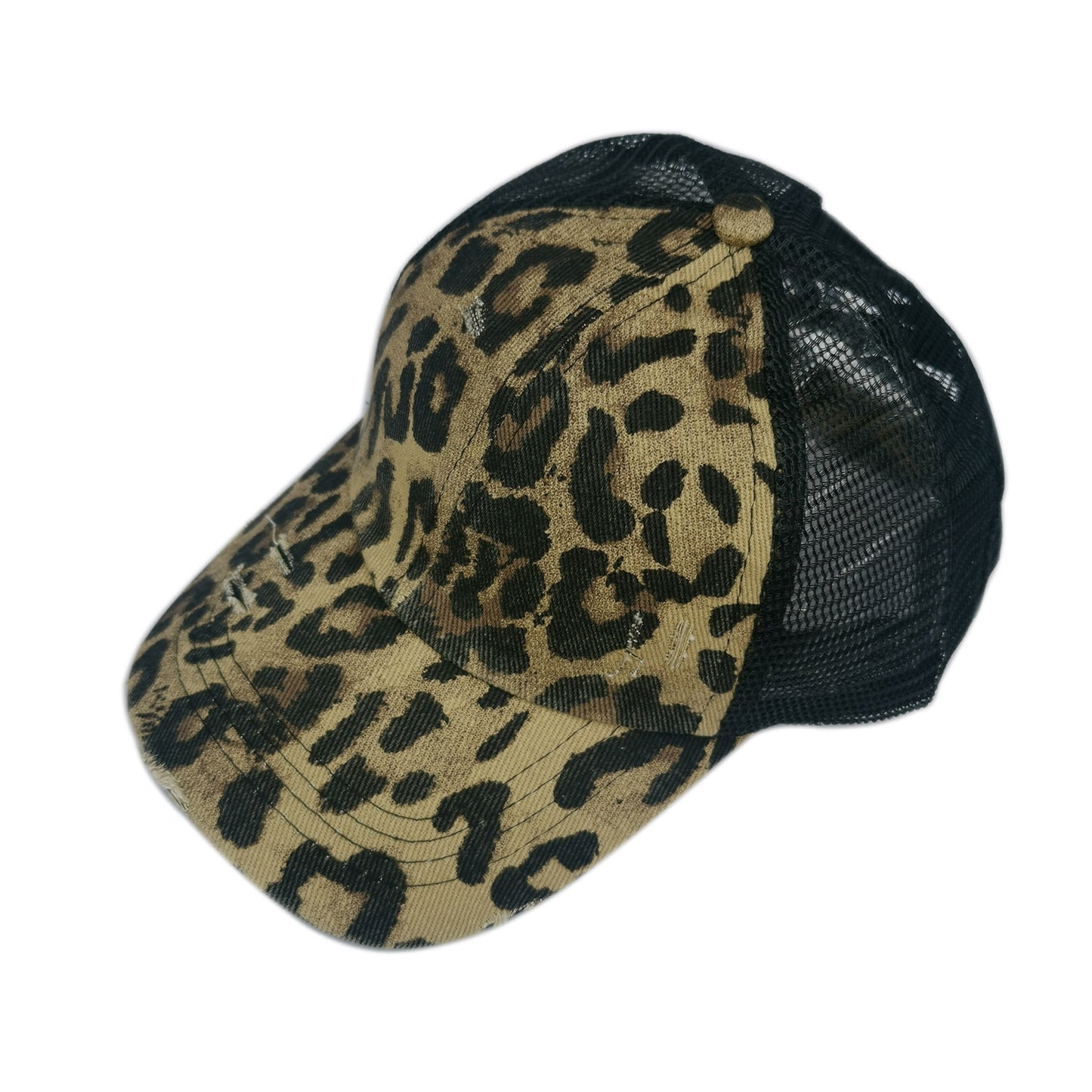 Ladies Ponytail Baseball Cap- Cross