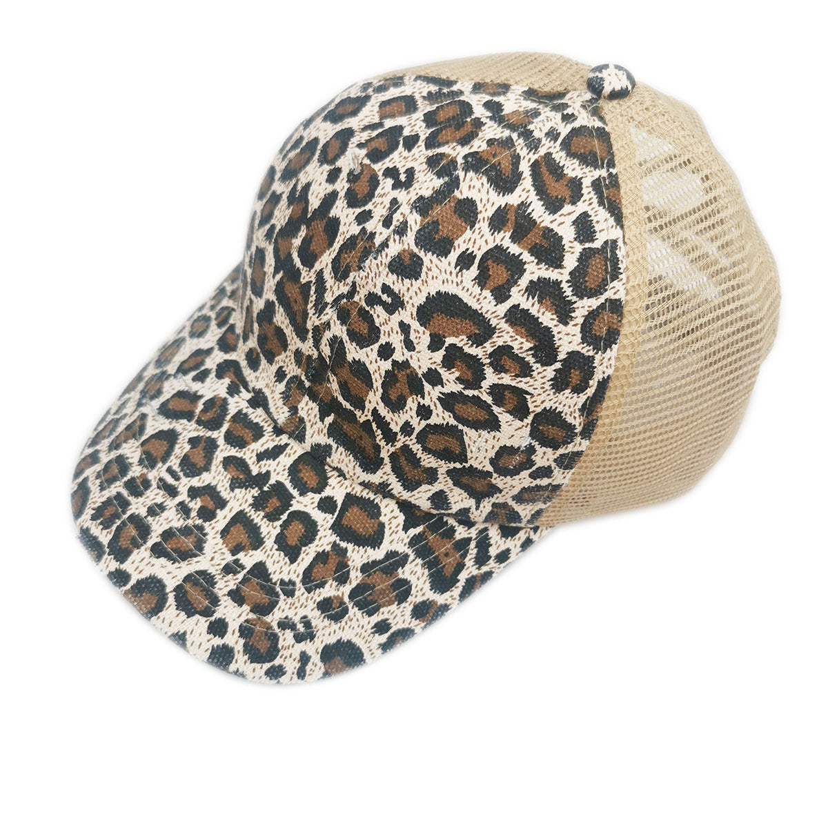 Ladies Ponytail Baseball Cap- Cross