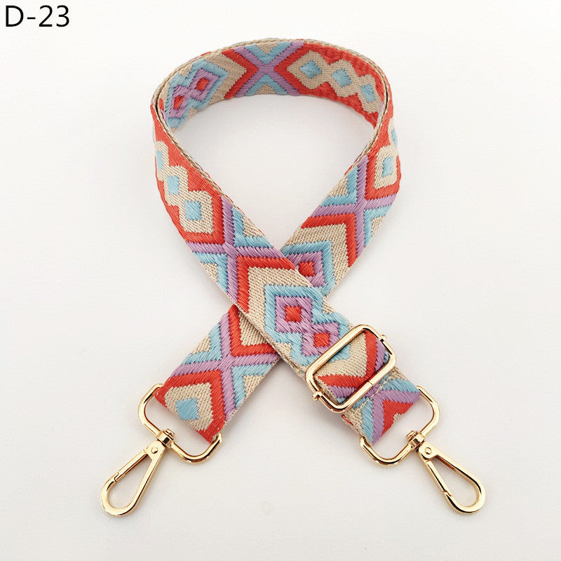 Multicolor Crossbody Strap