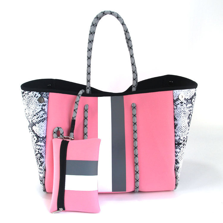 Ladies Portable Casual Bag 2pc Set