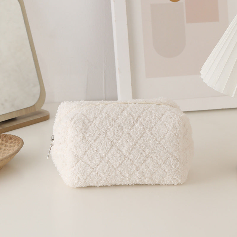 Terry Cloth Cosmetic Bag