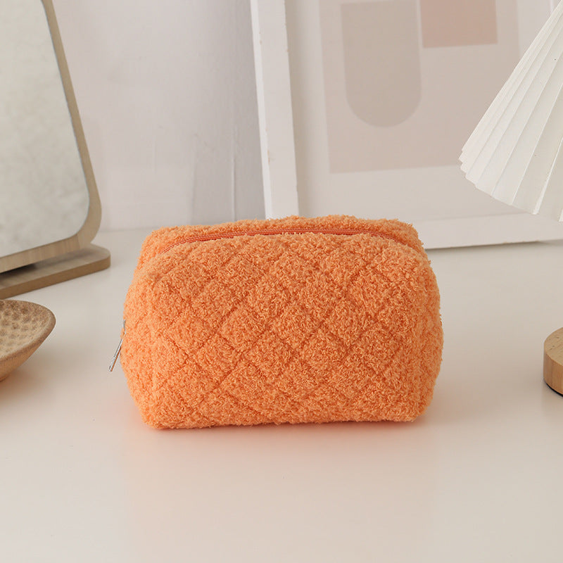 Terry Cloth Cosmetic Bag