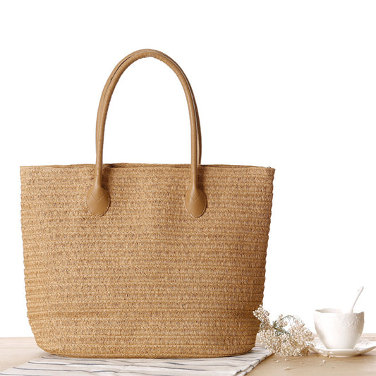 Ladies Straw Shoulder Bag