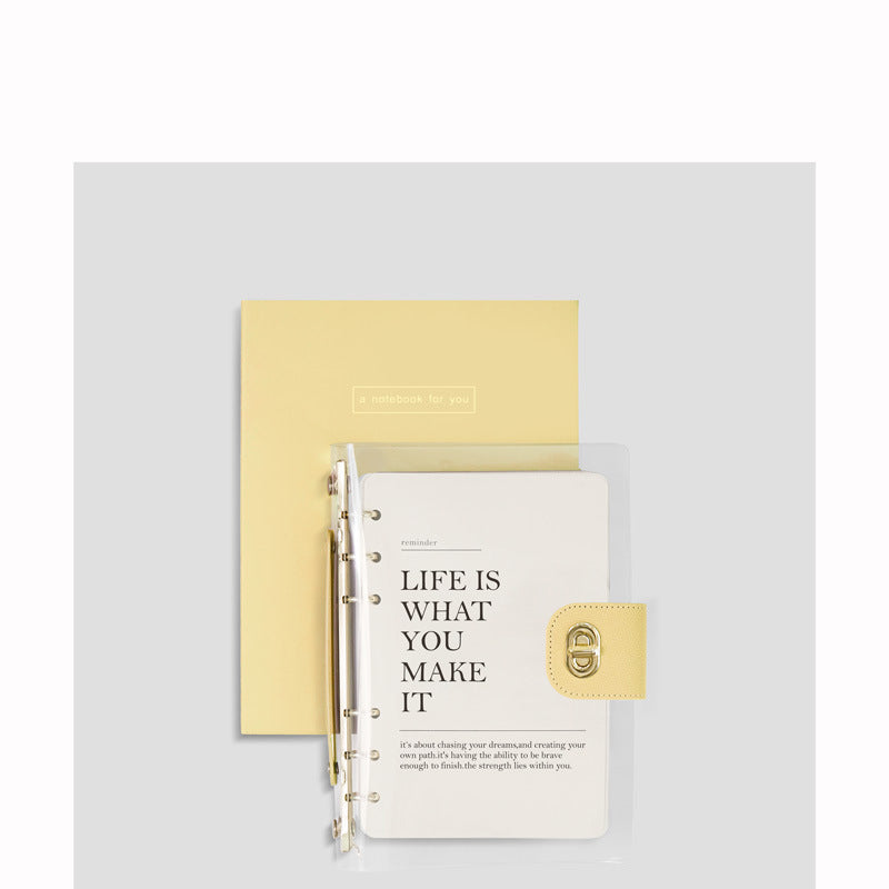 Transparent Cover Notebook