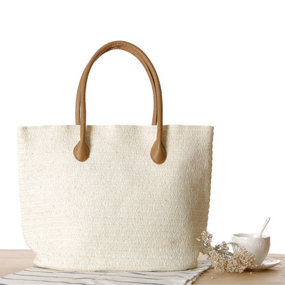 Ladies Straw Shoulder Bag