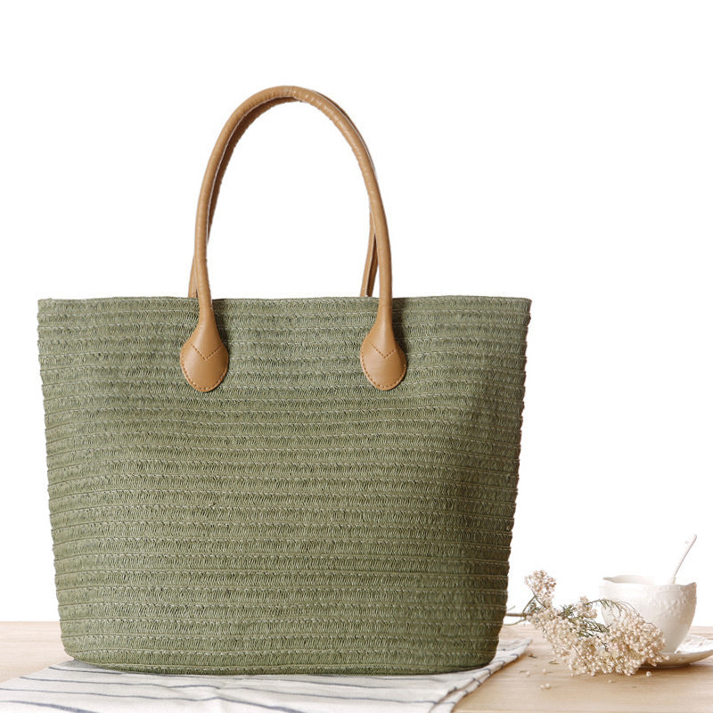 Ladies Straw Shoulder Bag