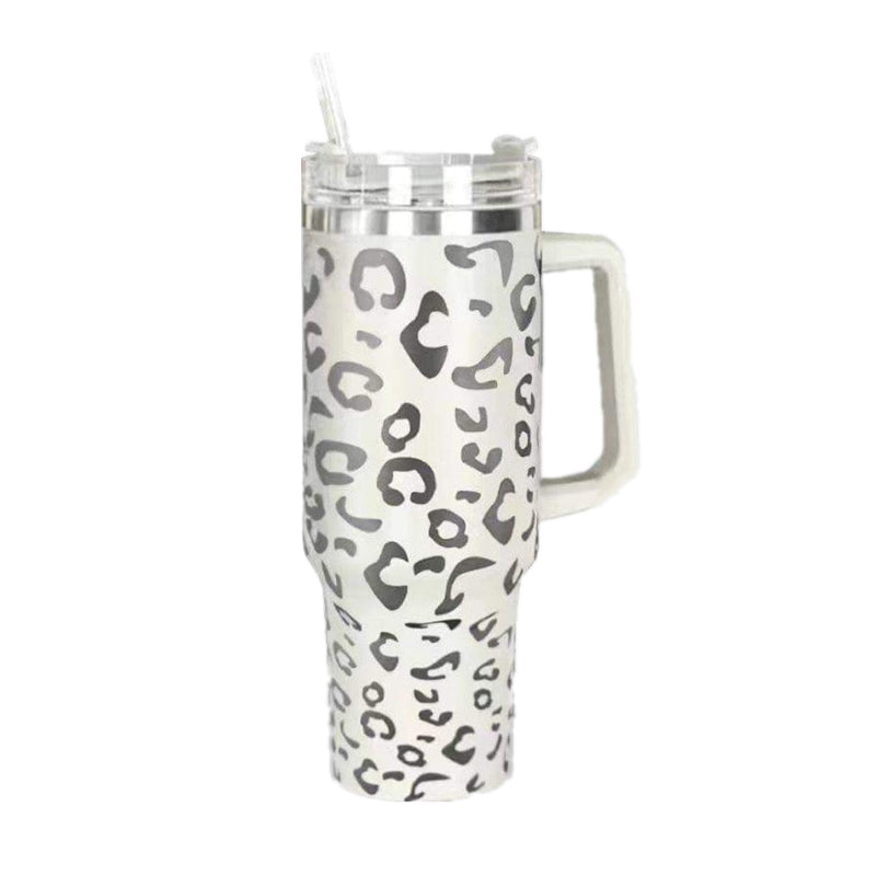 40OZ Leopard print Stainless Steel Vacuum Tumbler-Pre Order