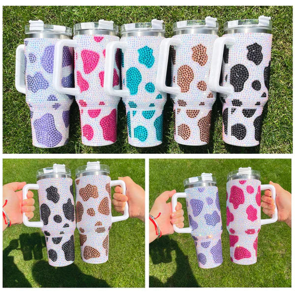 Cow Diamond Tumblers