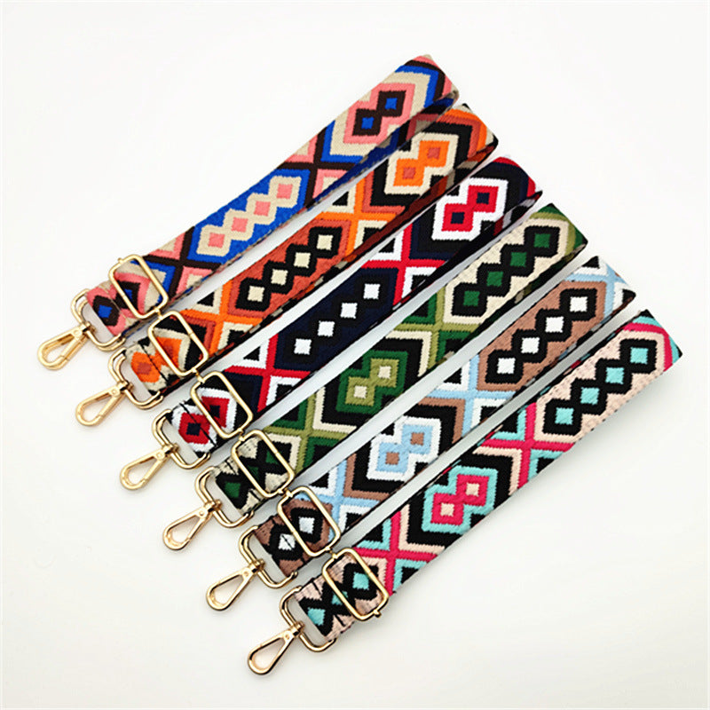 Multicolor Crossbody Strap