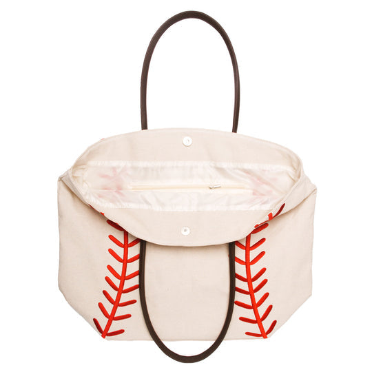 Baseball Canvas Shoulder Bag