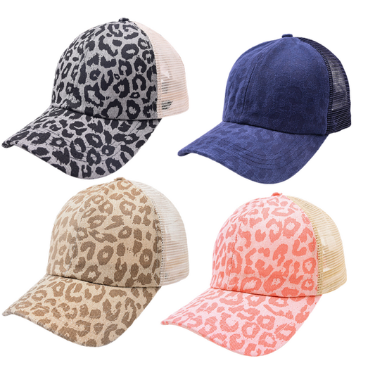 Leopard Print Baseball Cap