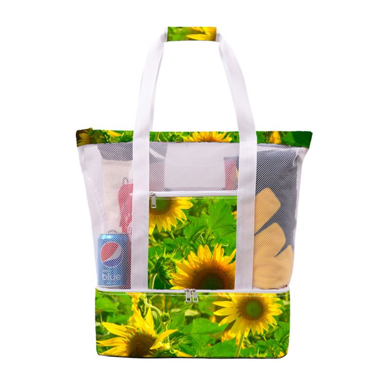 Outdoor Portable Mesh Picnic Beach Bag