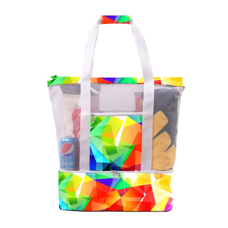 Outdoor Portable Mesh Picnic Beach Bag