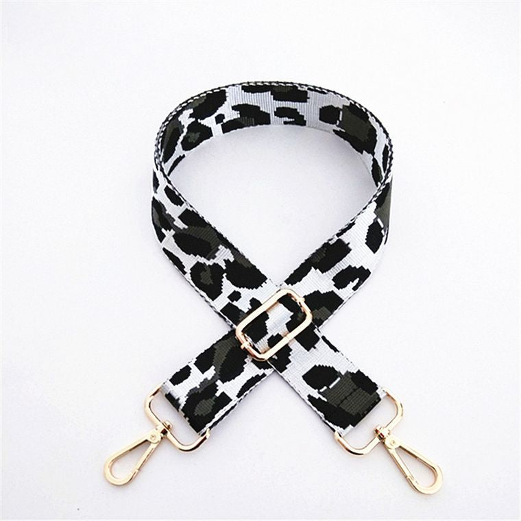 Color Leopard Print Adjustable Straps