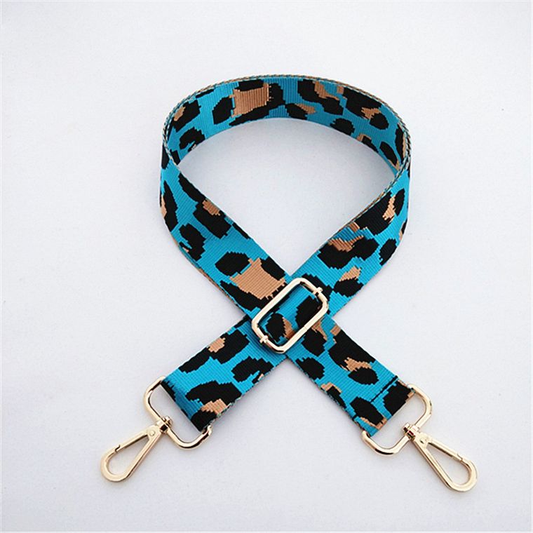 Color Leopard Print Adjustable Straps