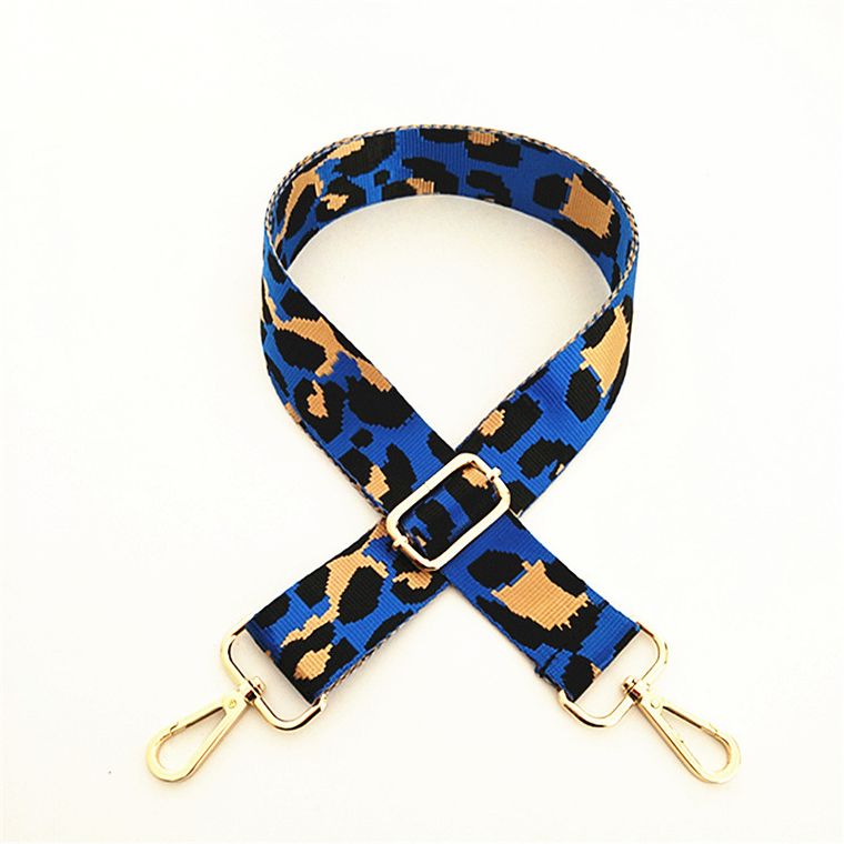 Color Leopard Print Adjustable Straps