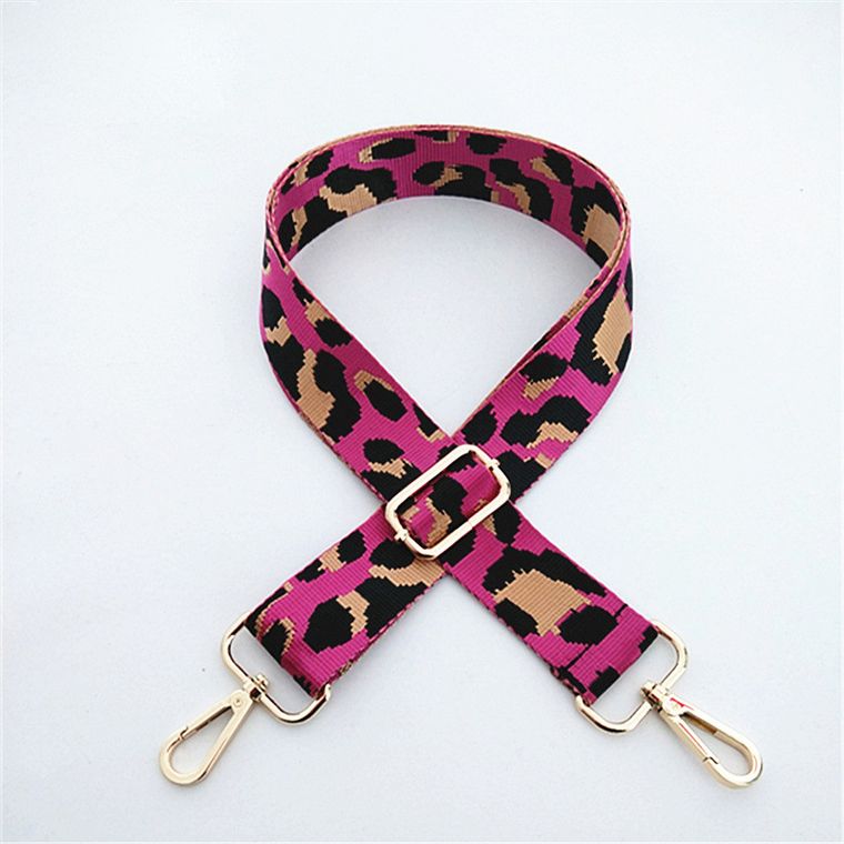 Color Leopard Print Adjustable Straps