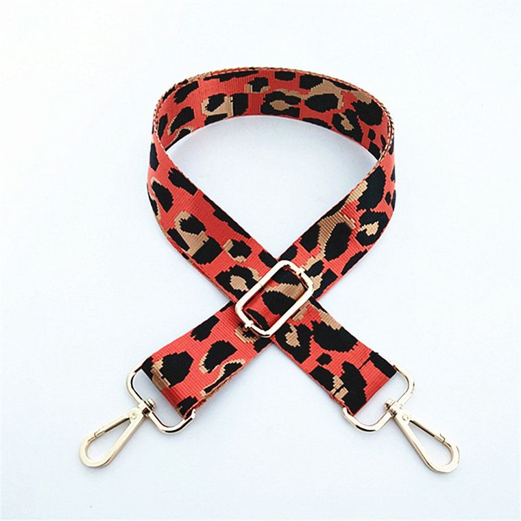 Color Leopard Print Adjustable Straps