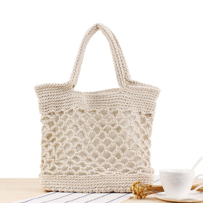 Handy Holiday Beach Straw Bag