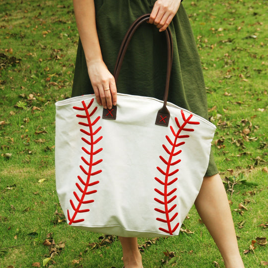 Baseball Canvas Shoulder Bag