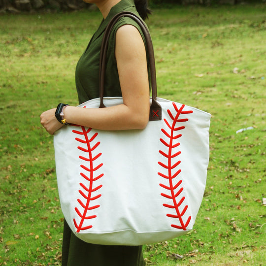 Baseball Canvas Shoulder Bag