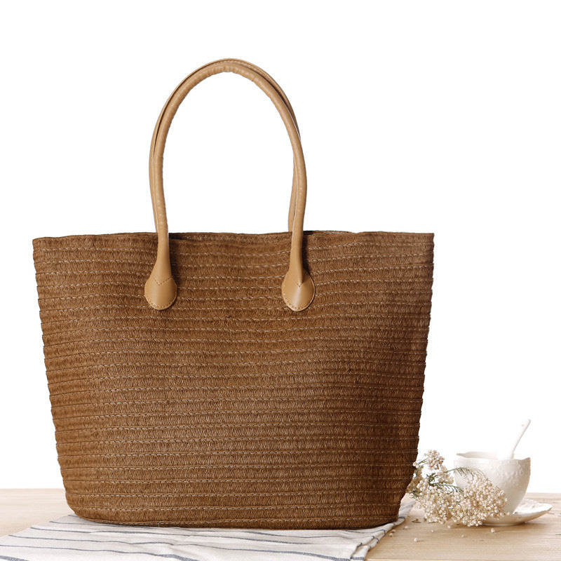 Ladies Straw Shoulder Bag