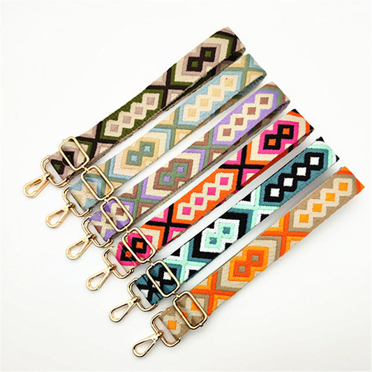 Multicolor Crossbody Strap