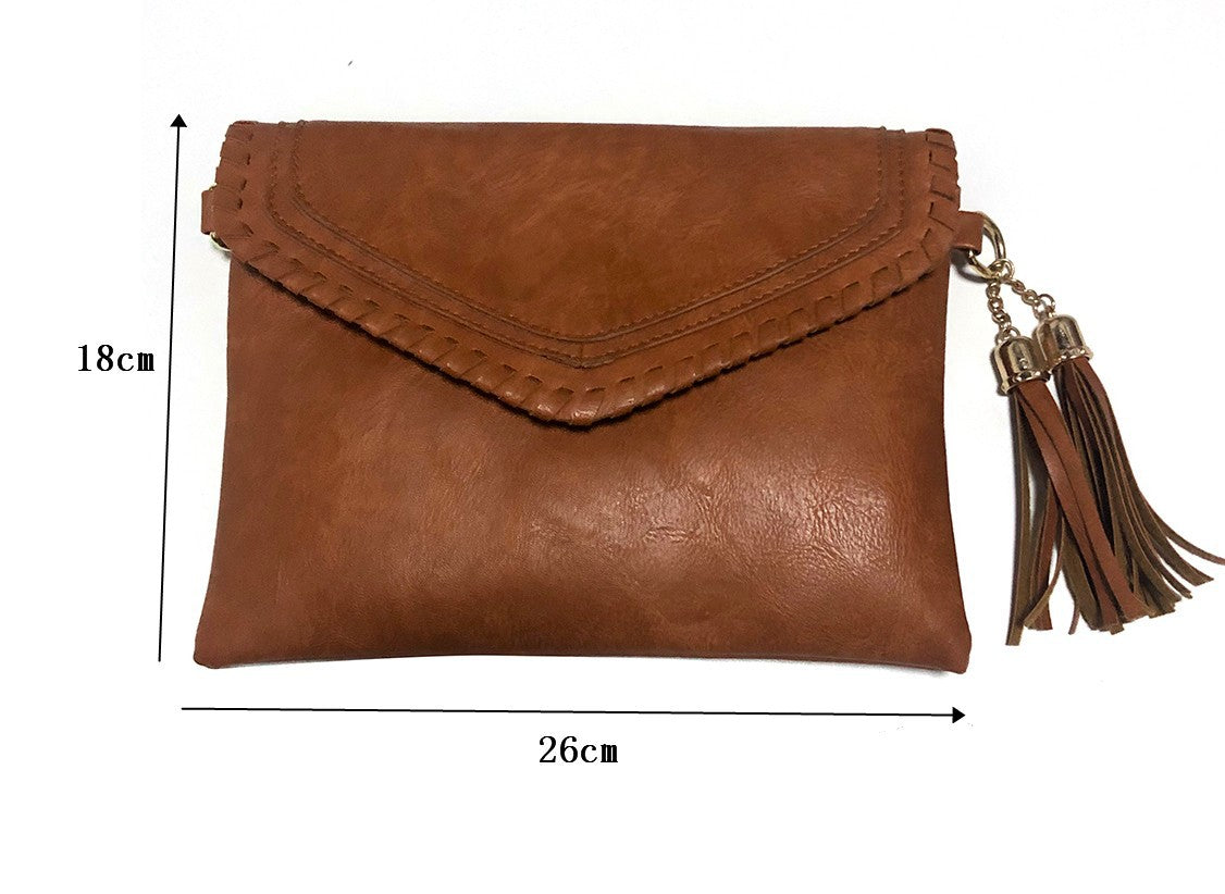 Ladies Fringe Envelope Bag