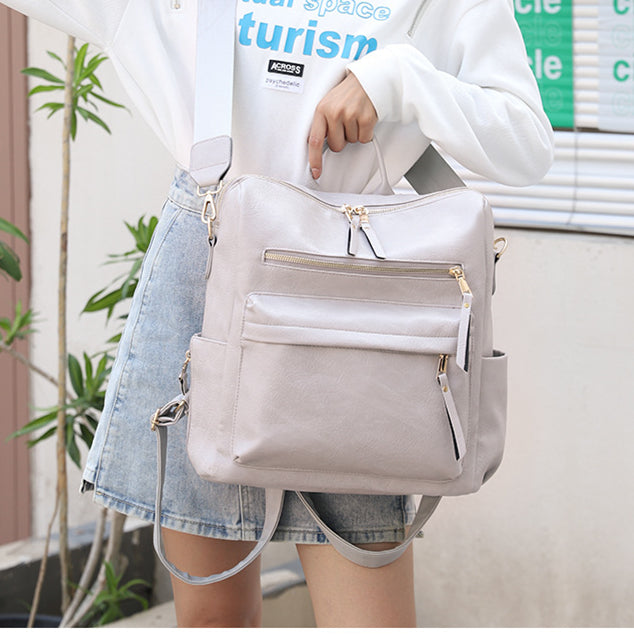 Women Fashion Backpack Purse Macaron Backpack